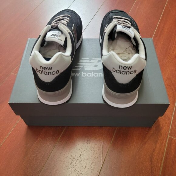 New Balance 574 - Black White - Picture 5 of 7